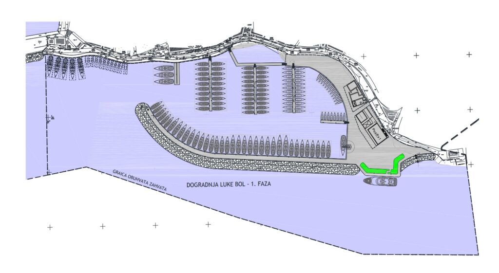 Dogradnja luke Bol