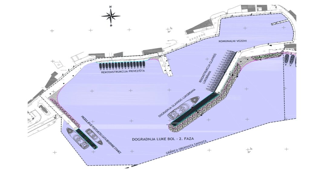 Dogradnja luke Bol