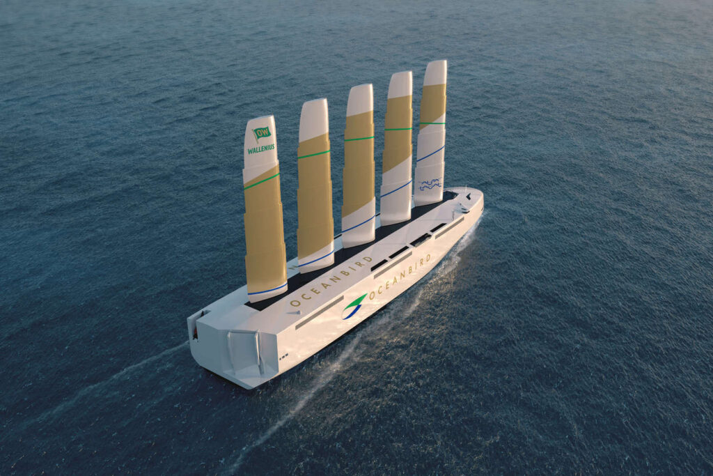 Testira se Oceanbird kruto jedro od 46 metara