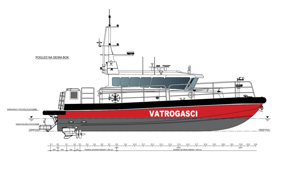 Iskra gradi novo vatrogasno plovilo