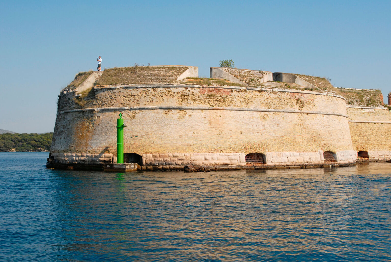 St. Nicholas’ Fortress, from which not a single cannon ball has been fired