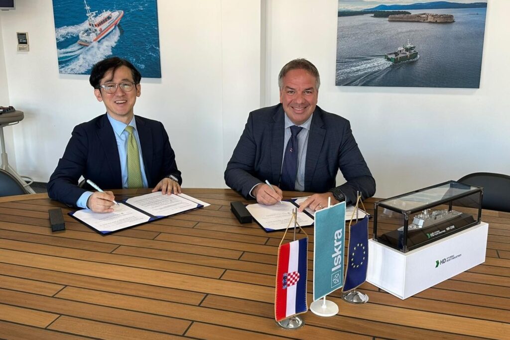 Iskra brodogradilište i HD Hyundai Heavy Industries potpisali strateški sporazum